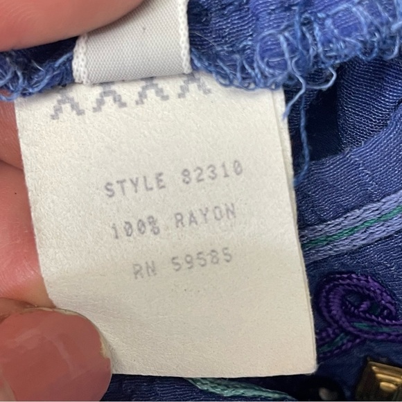 Helene Designer Sportswear womens Large rayon pants - Picture 11 of 12